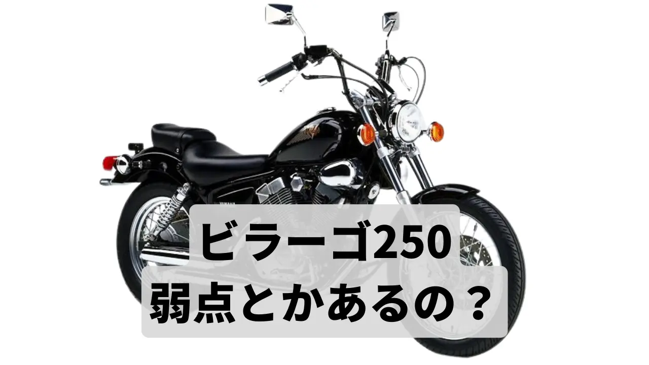 ビラーゴ250の弱点がやばい!? 